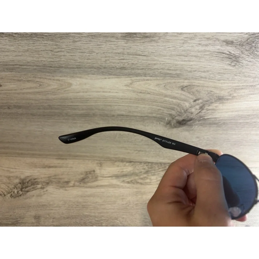 PUGS Sunglasses STYLE M4 Red Mirror Black Frames‎